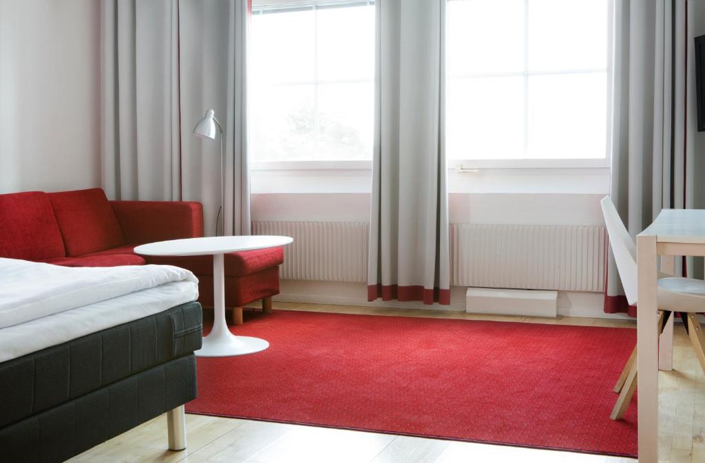 Postel nebo postele na pokoji v ubytování Comfort Hotel Arctic