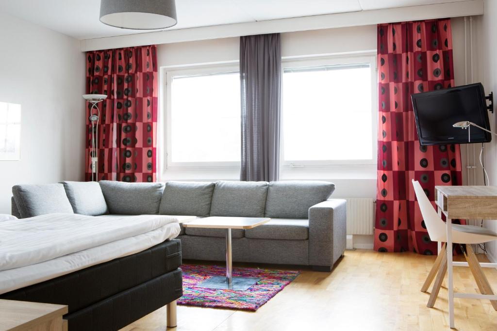 Posezení v ubytování Comfort Hotel Arctic