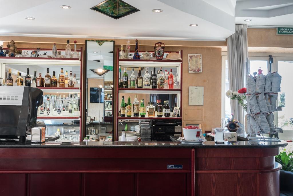 Lounge nebo bar v ubytování Albergo Carpino
