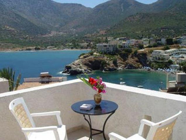 A balcony or terrace at Dimitris Apartments