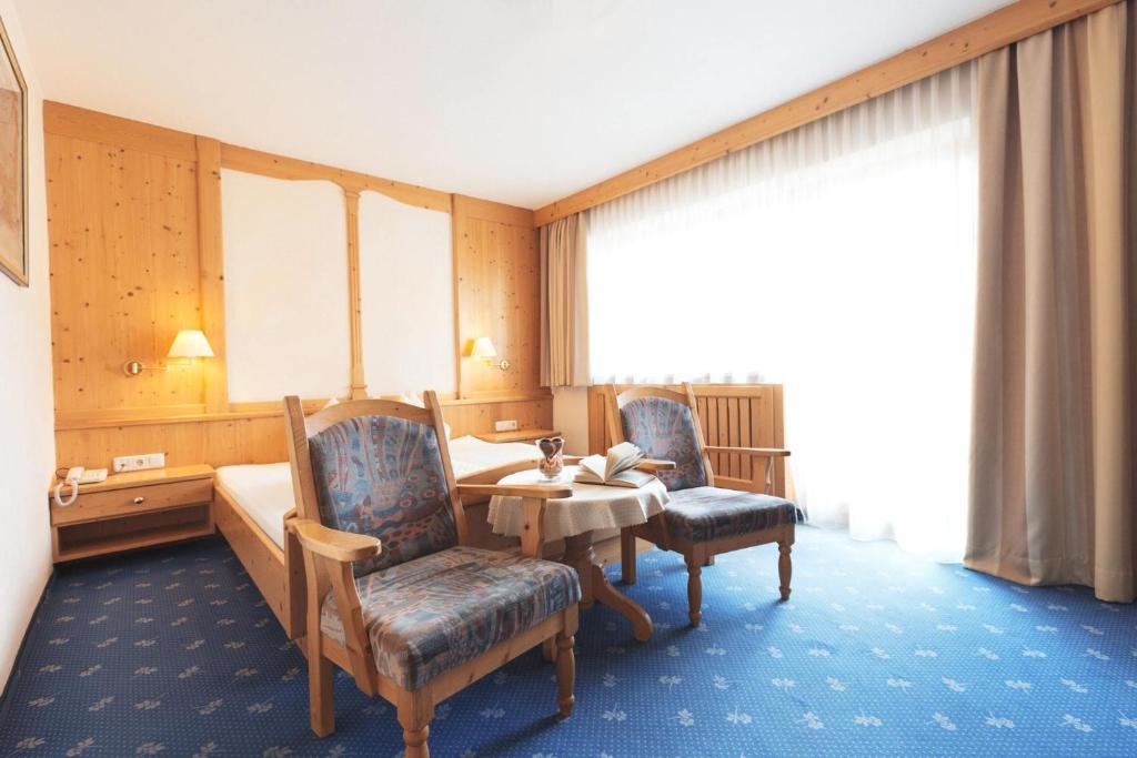 Posezení v ubytování Bergidyll & Hotel Trofana