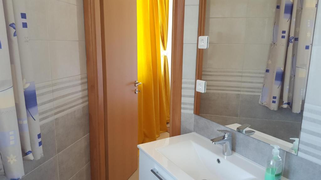 Koupelna v ubytování Motel Janković