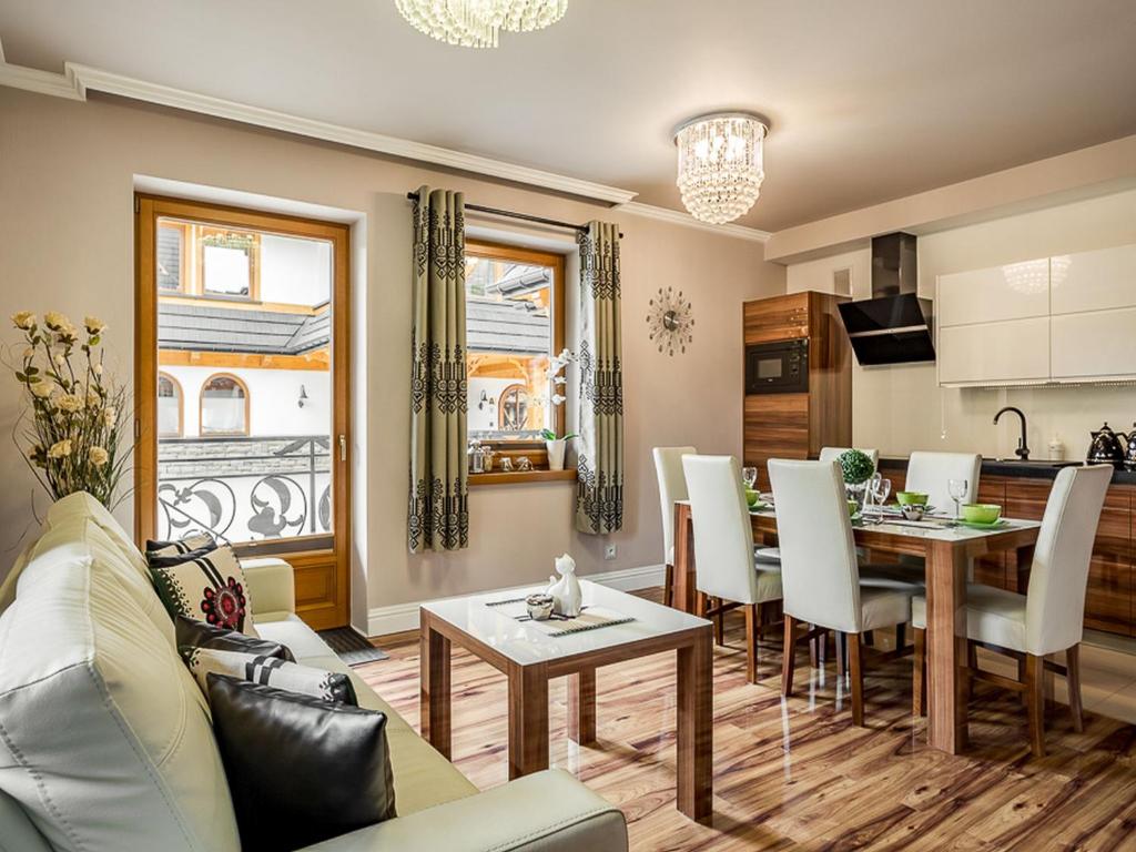 TatryTop Zakopiańskie Tarasy Premium & SPA - Apartamento Superior Con Terraza 7b