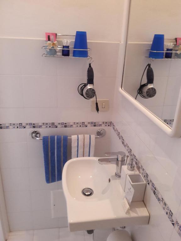 Koupelna v ubytování B&B Villa Ada