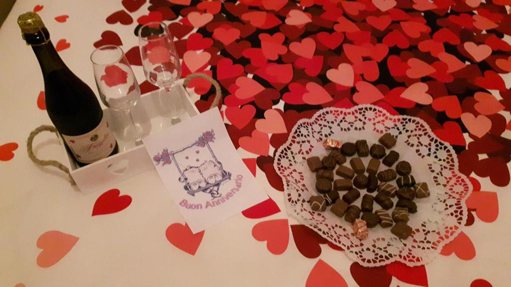 Nápoje v ubytování La locanda del Mulino