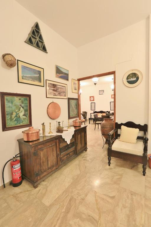 Część wypoczynkowa w obiekcie Sifnos Hotel Benaki