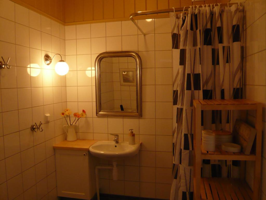 Koupelna v ubytování Hagaled Gjestegård