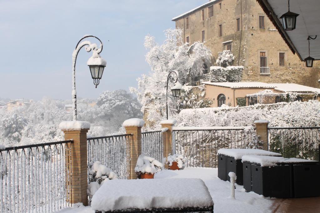 Hotel Tempio di Apollo v zimě