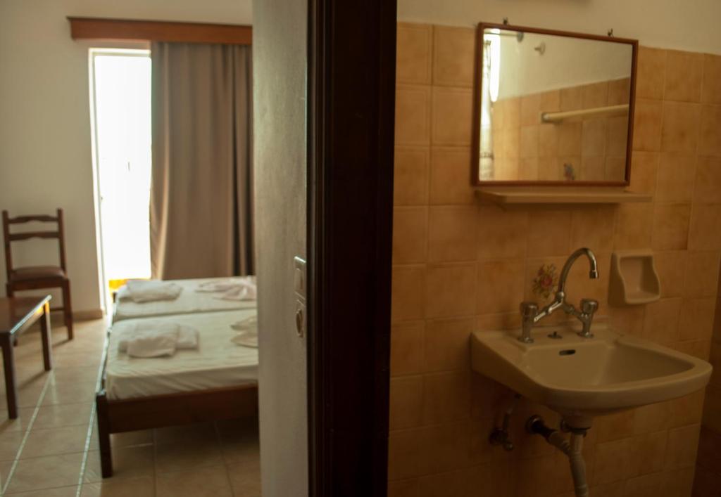 Koupelna v ubytování Ipanema Hotel