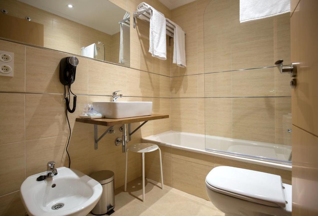Kúpeľňa v ubytovaní Apartamentos Ele San Justo Plaza