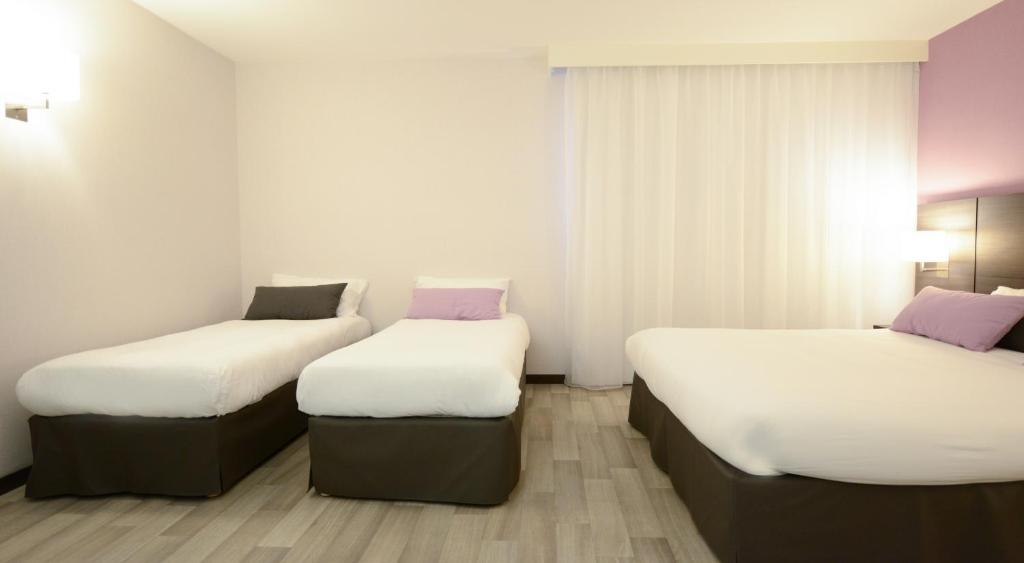 Gulta vai gultas numur&#x101; naktsm&#x12B;tn&#x113; Hotel Eurocentre 3* Toulouse Nord