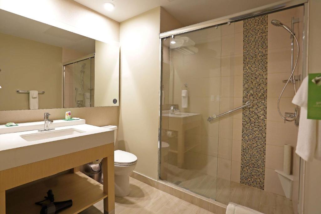 Uma casa de banho em Hyatt Place Tegucigalpa