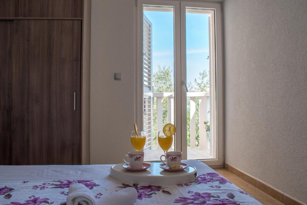 Postel nebo postele na pokoji v ubytování Holiday Home Zdenka