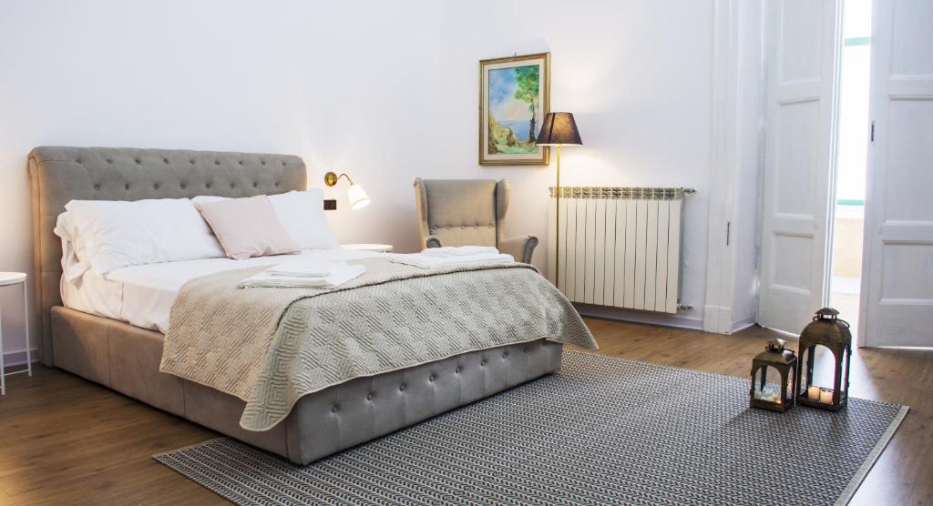 Postel nebo postele na pokoji v ubytování I Borbone