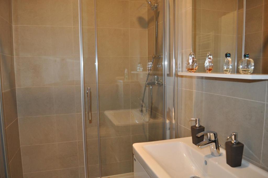 Kúpeľňa v ubytovaní Studio Apartments City&style