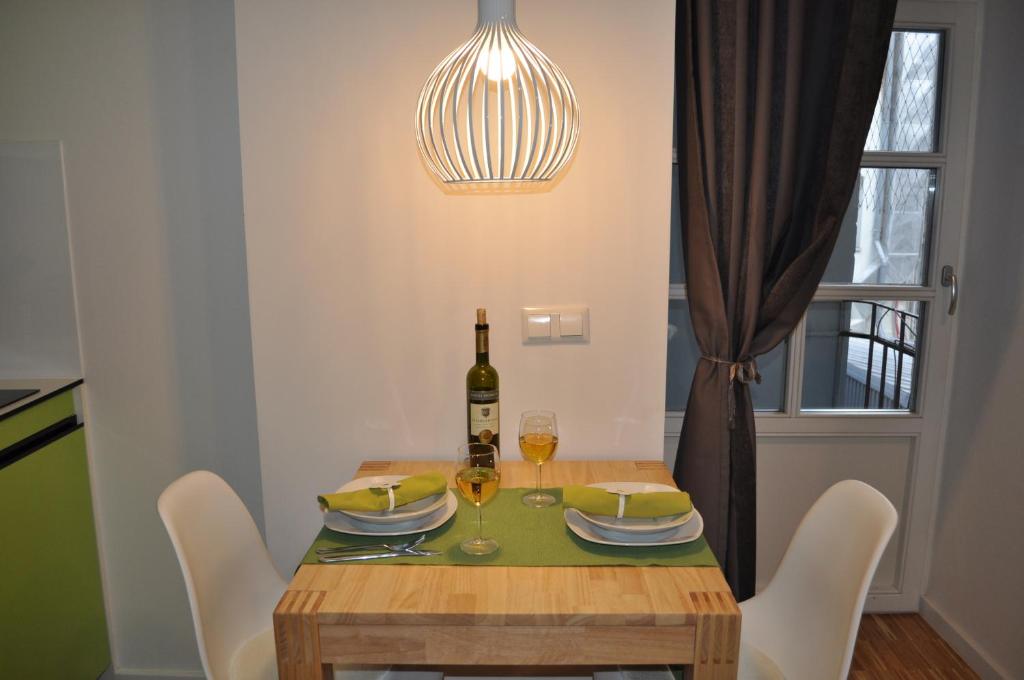 Nápoje v ubytovaní Studio Apartments City&style