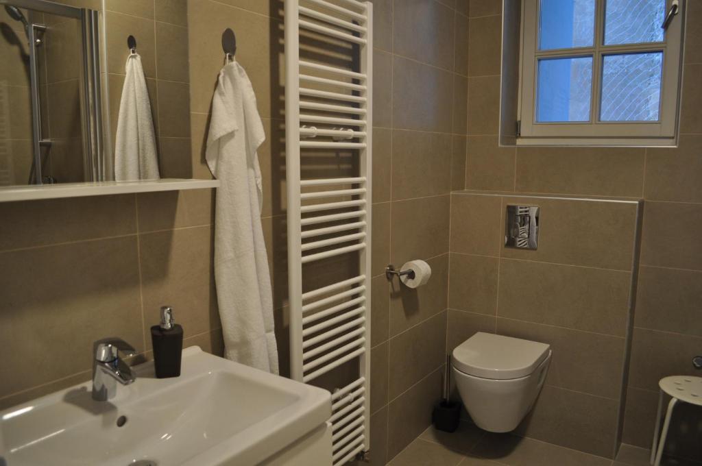 Kúpeľňa v ubytovaní Studio Apartments City&style
