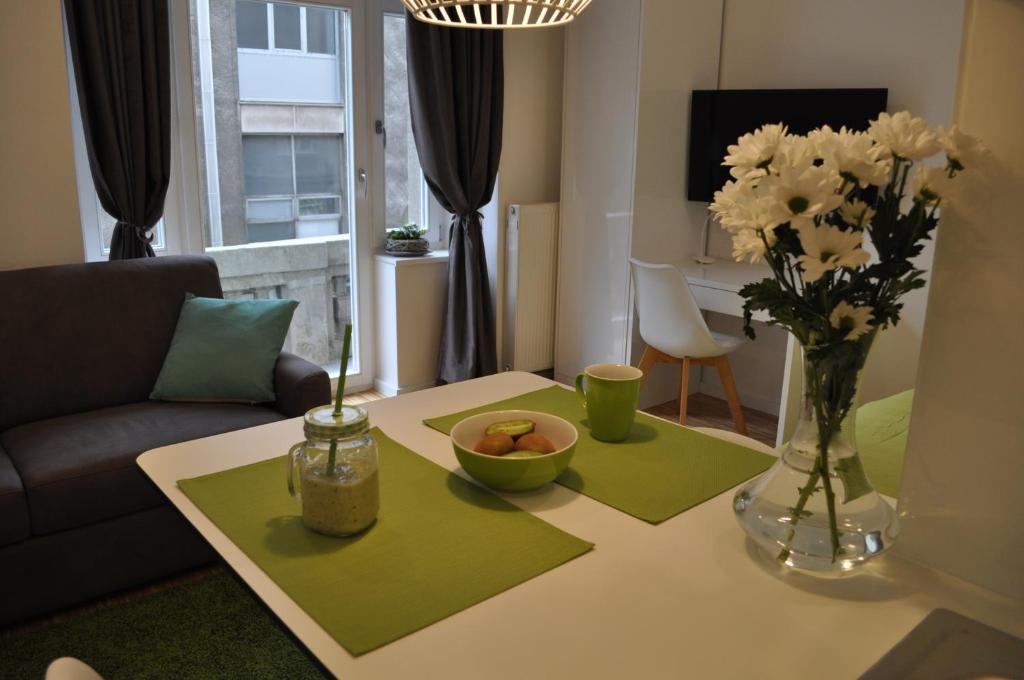Posedenie v ubytovaní Studio Apartments City&style