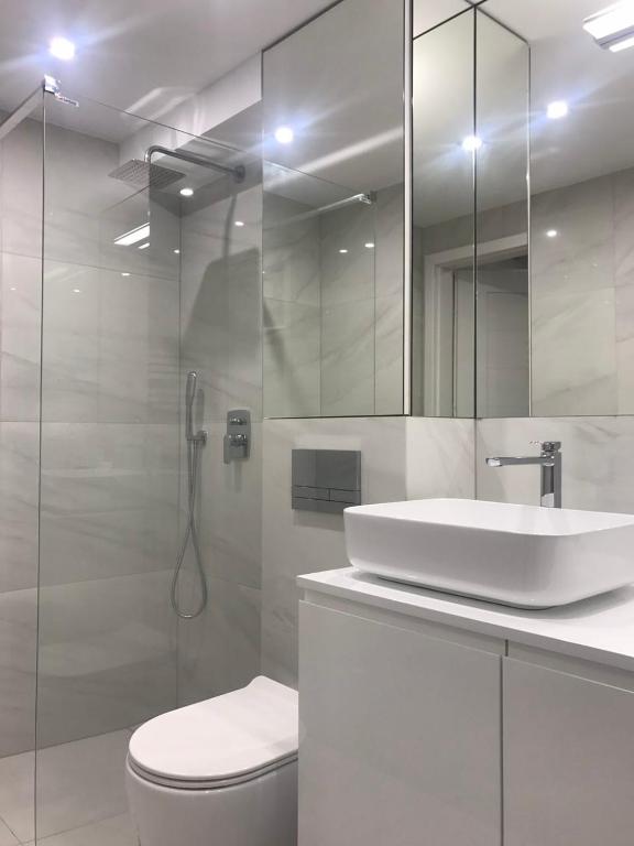 Kúpeľňa v ubytovaní Apartament Mozart