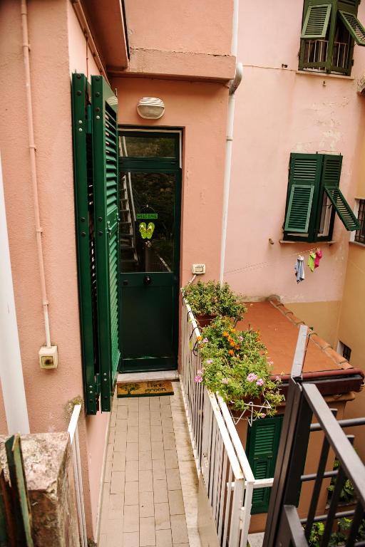 Balkón nebo terasa v ubytování Affittacamere Fiorella