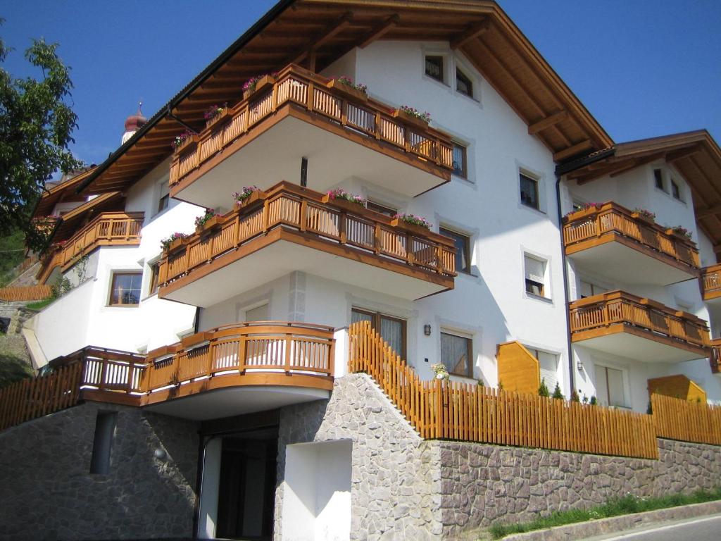 The building in which a panziókat is located