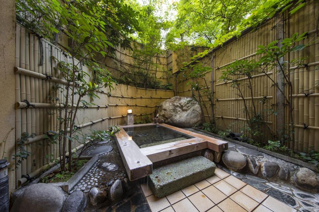 Zahrada ubytování Hotel Shirakawa Yunokura