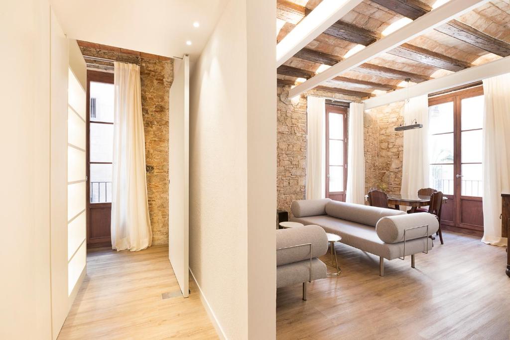 Posezení v ubytování Decô Apartments Barcelona-Born Apt.