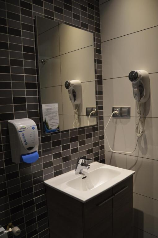Koupelna v ubytování Hotel Ciutadella