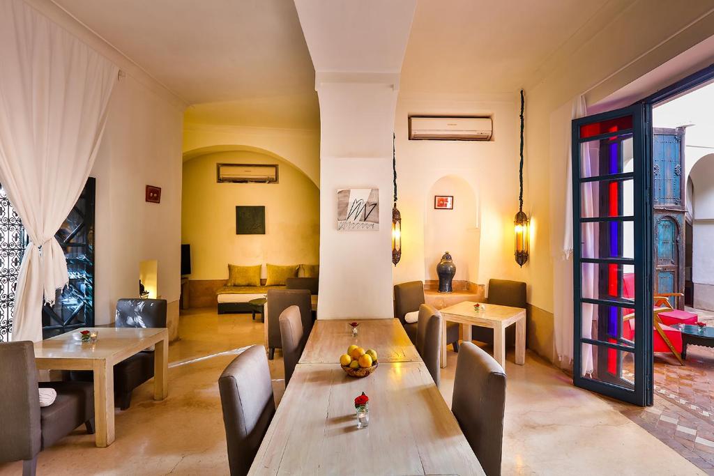 Area soggiorno di Hotel & Spa Dar Sara