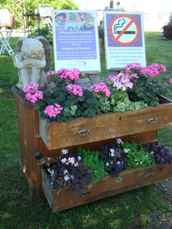 Zahrada ubytování ÖlandsRo B&B