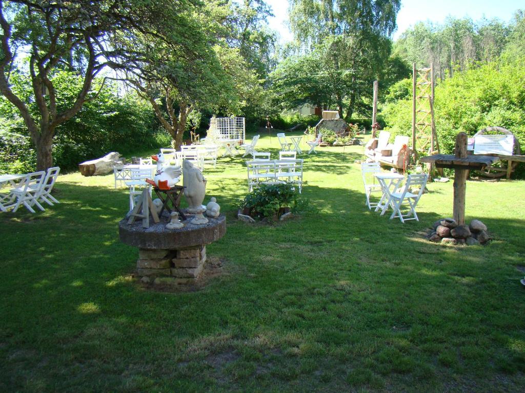 Zahrada ubytování ÖlandsRo B&B