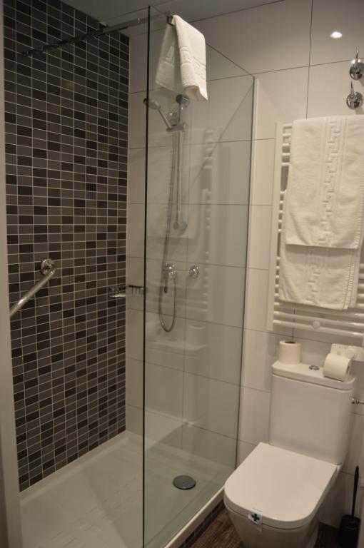 Koupelna v ubytování Hotel Ciutadella