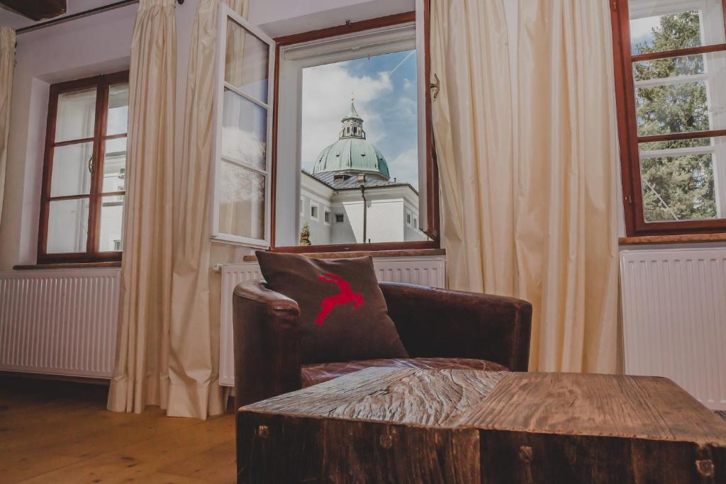Część wypoczynkowa w obiekcie Salzburg Place to Stay
