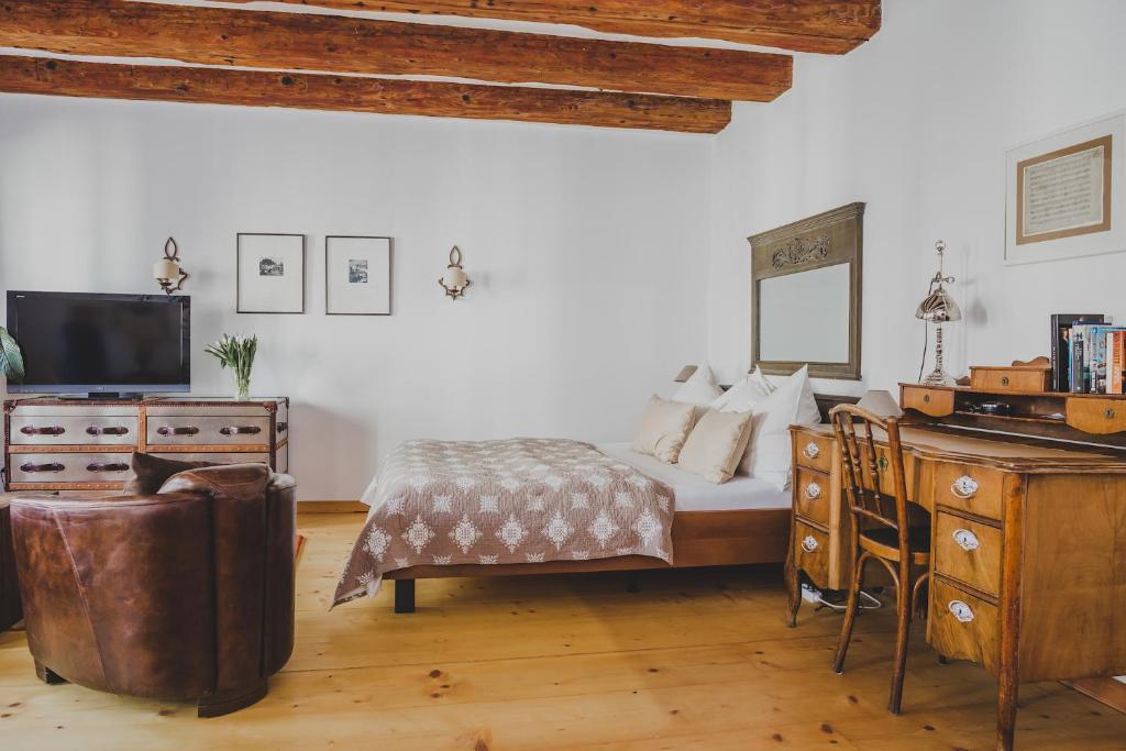 Telewizja i/lub zestaw kina domowego w obiekcie Salzburg Place to Stay