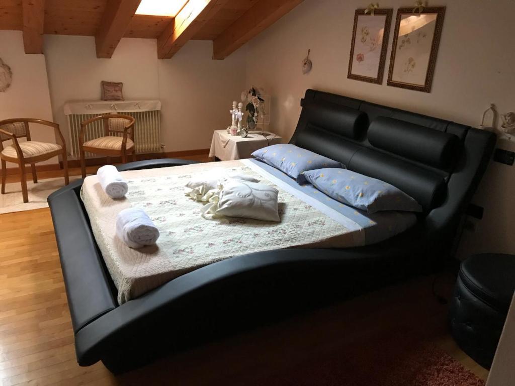 Posteľ alebo postele v izbe v ubytovaní Appartamento Cadorna