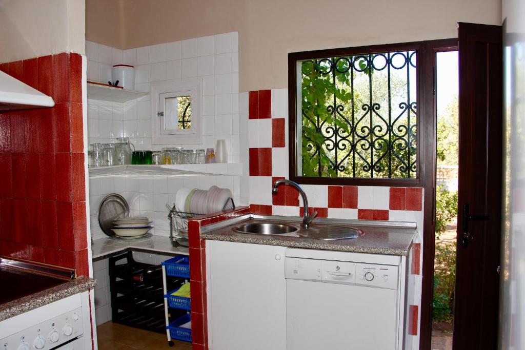 Kuchnia lub aneks kuchenny w obiekcie Recreo San Andrés