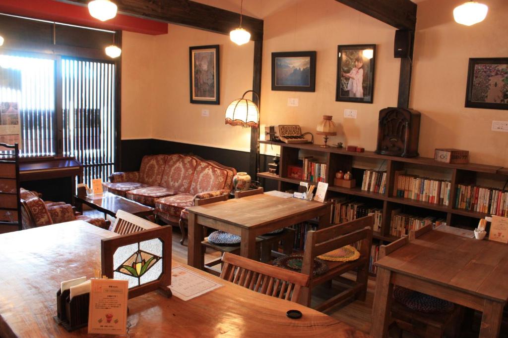 Posezení v ubytování Guesthouse Seiryu Kibako