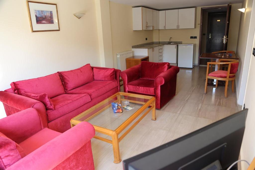 Posezení v ubytování Charles Hotel