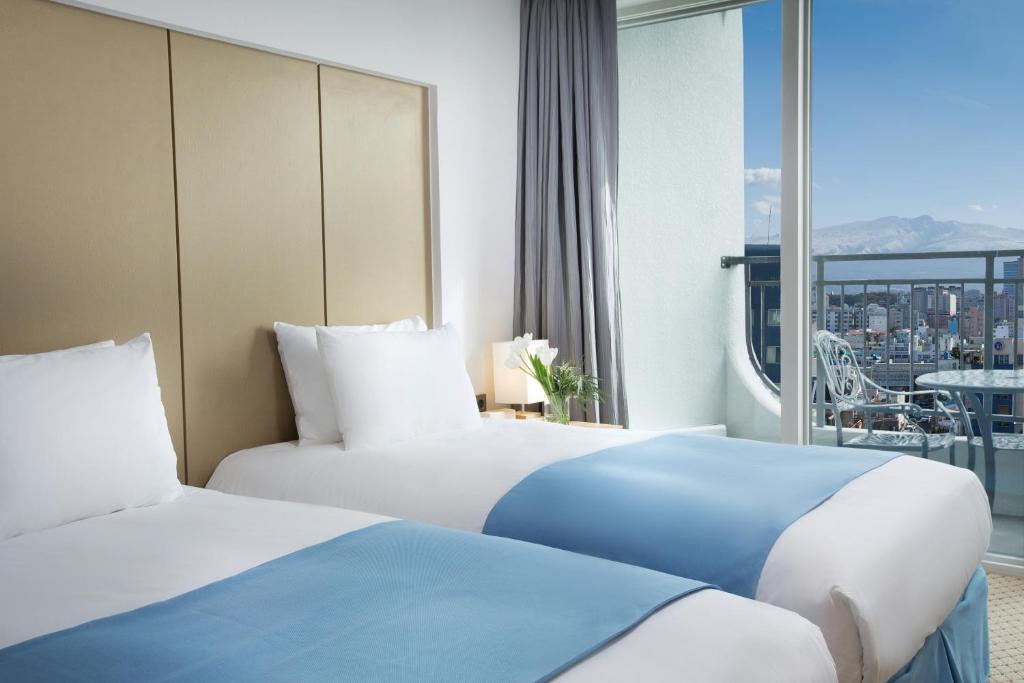 Hotel Whistlelark Jeju - 豪华双胞胎房间