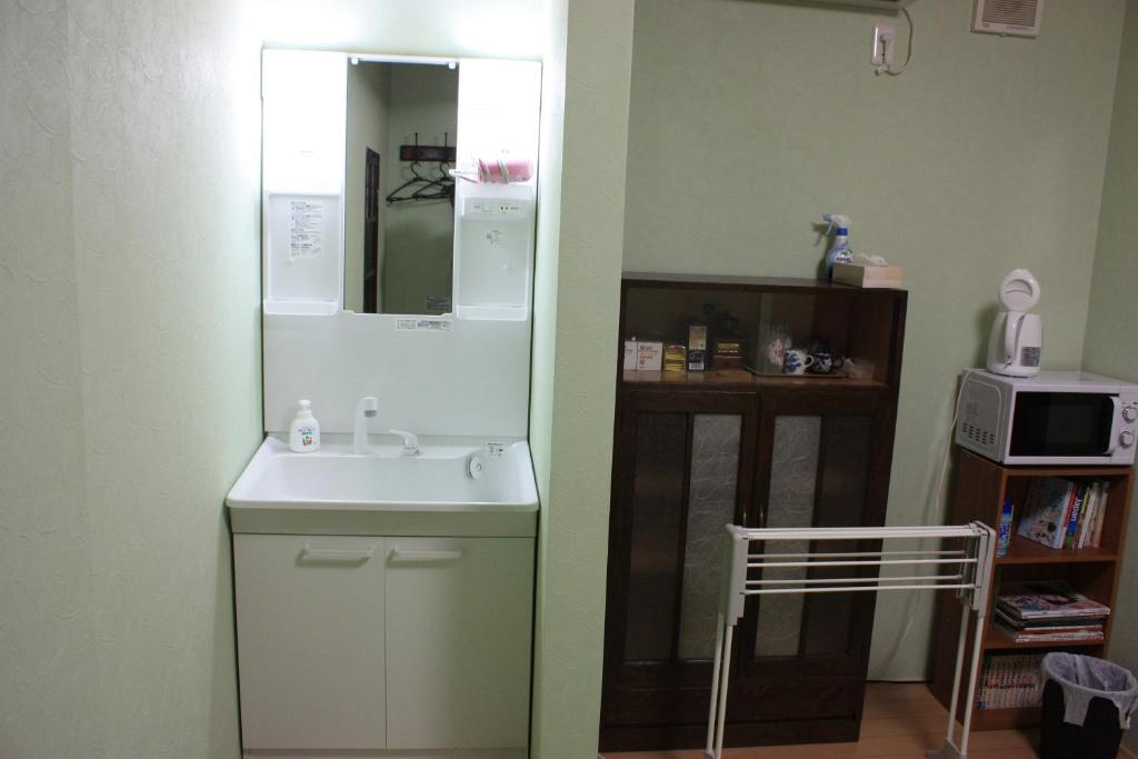 Kuchyň nebo kuchyňský kout v ubytování Guesthouse Seiryu Kibako