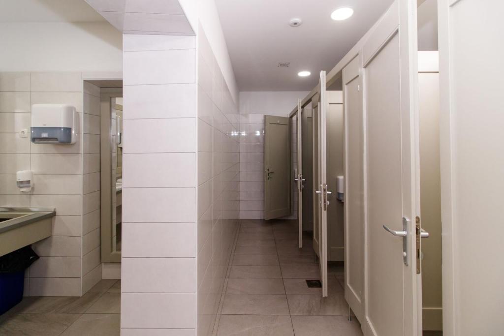 Koupelna v ubytování Motel "Tri lovca"