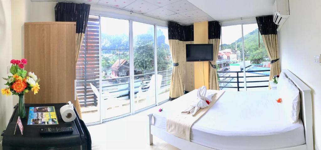 Posezení v ubytování J Apartment