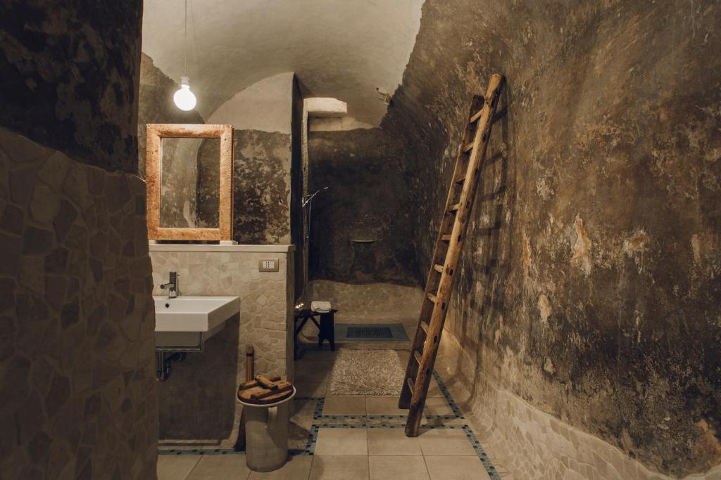 Koupelna v ubytování Casastella