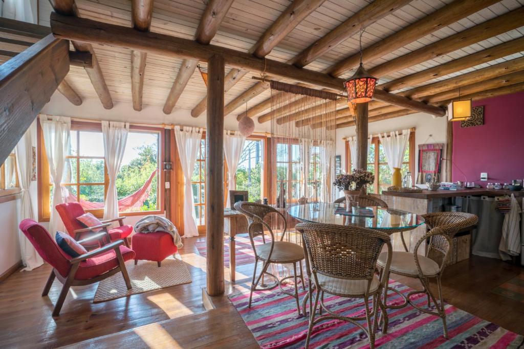 Casa Linda na Barra de Ibiraquera - SC - Maison De Deux Chambres