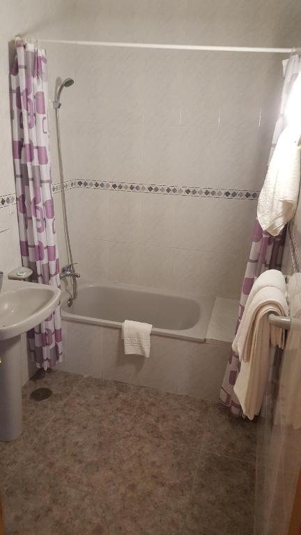 Koupelna v ubytování Casa Reyes Fataga