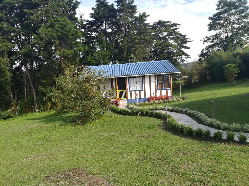 Zahrada ubytování Hotel Campestre El Refugio de Balsora