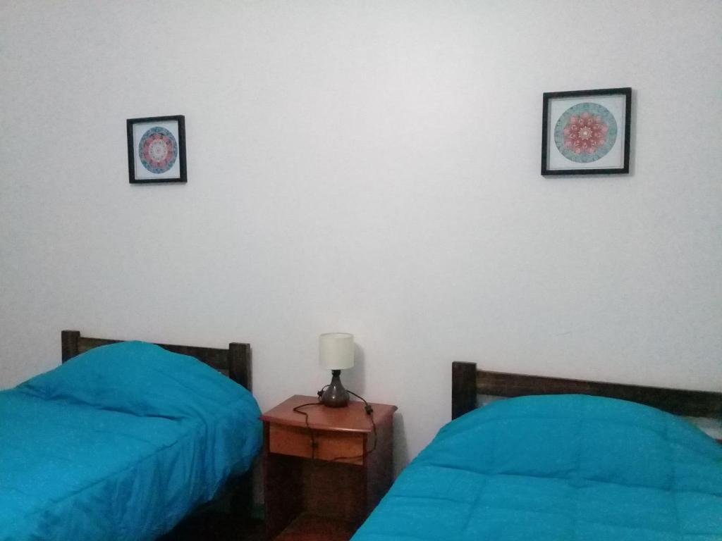 Un lugar para sentarse en Hostal Casa Azul