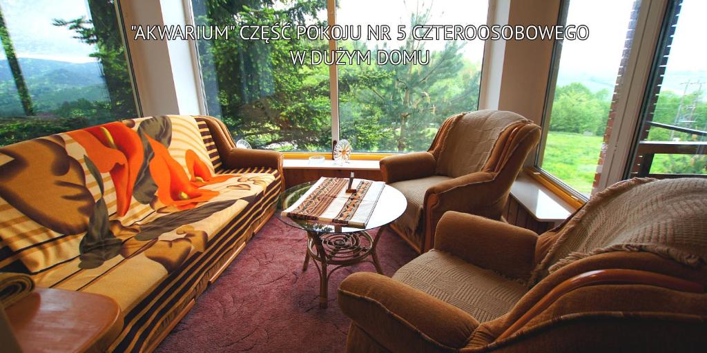 Bieszczady Sosnowa Aleja - Quadruple Room With Shared Bathroom
