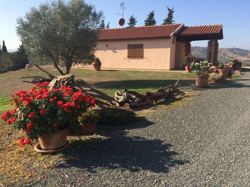 Zahrada ubytování Agriturismo Diaccialone