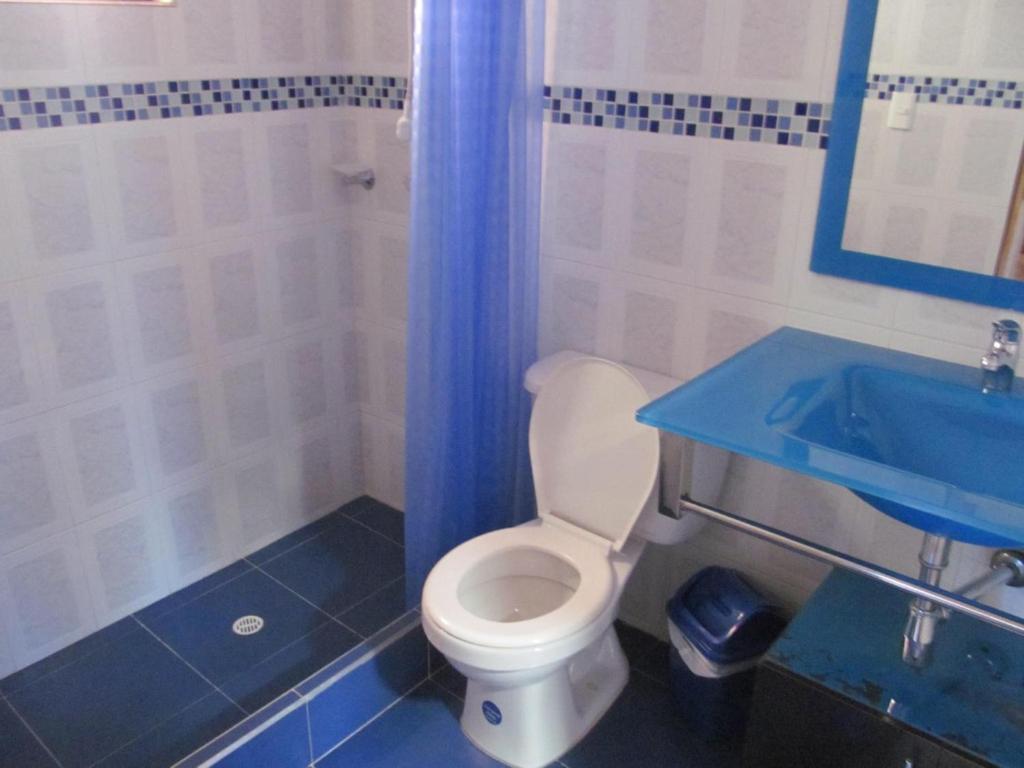 Koupelna v ubytování La Posada Pyg